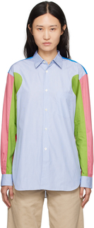 Разноцветная полосатая рубашка Comme des Garçons