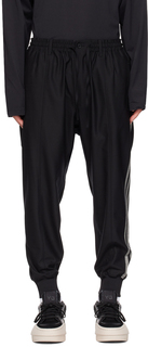 Черные брюки для отдыха с 3 полосками Y-3