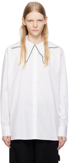 Charles Jeffrey LOVERBOY Белая рубашка со звездным воротником