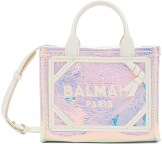 Серебряная мини-сумка B-Army Balmain