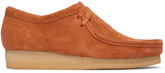 Clarks Originals Оранжевые дерби Wallabee