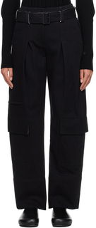 Черные брюки с низкими карманами LOW CLASSIC