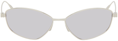 Серебряные солнцезащитные очки GV Speed Givenchy