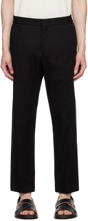 Черные брюки с эластичным поясом Paul Smith