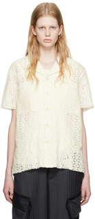 Рубашка Andersson Bell Off-White с цветочным принтом
