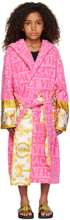Детский розовый халат I Heart Baroque Versace