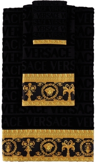 Набор полотенец Black I Heart Baroque Versace