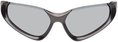 Серебряные солнцезащитные очки с запахом Серебряные Balenciaga