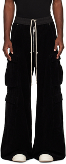 Черные брюки-карго Double Jumbo Belas Rick Owens DRKSHDW