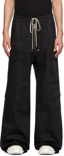 Черные брюки-карго Double Jumbo Belas Rick Owens DRKSHDW