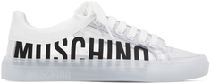 Прозрачные кроссовки Moschino с логотипом