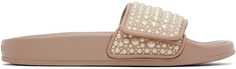 Шлепанцы Taupe Fitz Jimmy Choo