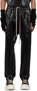 Черные брюки карго на кулиске Rick Owens DRKSHDW