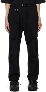 Черные брюки-карго с сильфонными карманами Y-3