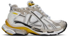Balenciaga Бело-желтые кроссовки для бега