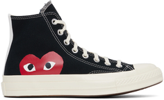 Черные высокие кеды Converse Edition Chuck 70 Comme des Garçons