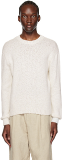 Белый свитер с изображением Гастона A.P.C.
