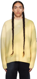 Желтый свитер с градиентом A-COLD-WALL*