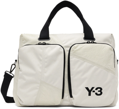 Белая дорожная сумка Y-3