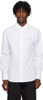 Белая рубашка из лисенка Maison Kitsune