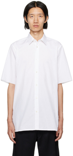 Белая рубашка с вентиляцией Maison Margiela