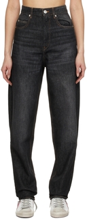 Черные джинсы Corsysr, выцветшие Isabel Marant Etoile