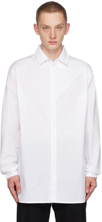 Белая рубашка со вставками A-COLD-WALL*