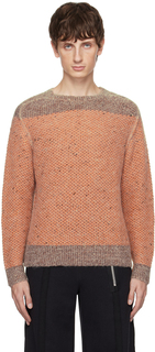 Оранжевый садовый свитер Eckhaus Latta