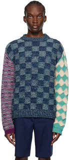 Разноцветный свитер интарсии Marni