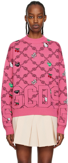 Розовый свитер Hello Kitty Edition GCDS