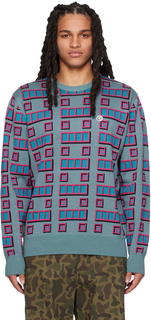 Разноцветный свитер с круглым вырезом Billionaire Boys Club