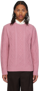 Розовый свитер с круглым вырезом Bubblegum Husbands