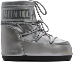 Лунные ботинки Серебряные сапоги с изображением значка Moon Boot