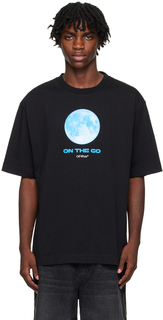 Off-White Черная футболка On The Go