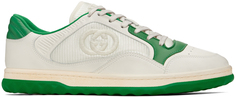 Бело-зеленые кроссовки MAC80 Gucci