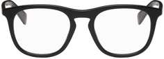 Черные блестящие квадратные очки Paris Kenzo