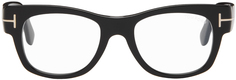 Черные квадратные очки блестящие TOM FORD