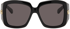 Черные квадратные солнцезащитные очки Gucci