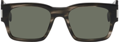 Серые солнцезащитные очки SL 617 Saint Laurent