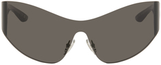 Серые солнцезащитные очки Mono Cat 2.0 Серые Balenciaga