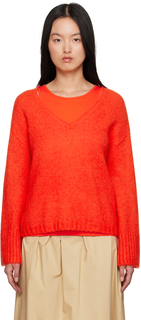 Оранжевый свитер от Malene Birger Cimone by Malene Birger