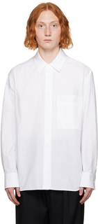 Белая рубашка с вышивкой Solid Homme