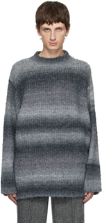 Серый дутый свитер Th products