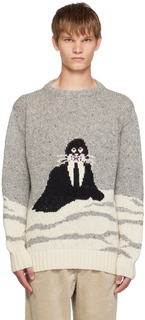 Серый свитер Best Walrus In Town Howlin&apos; Howlin'