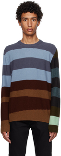 Разноцветный свитер в полоску Paul Smith