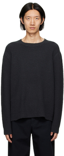 Серый свитер с фетровыми нашивками Craig Green