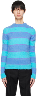 Синий и фиолетовый свитер с Фредди EGONlab