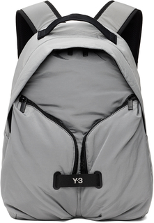 Серый рюкзак из технического материала Y-3