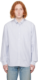 Сине-белая рубашка Gant