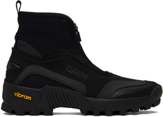 Черные кроссовки Performance GANNI